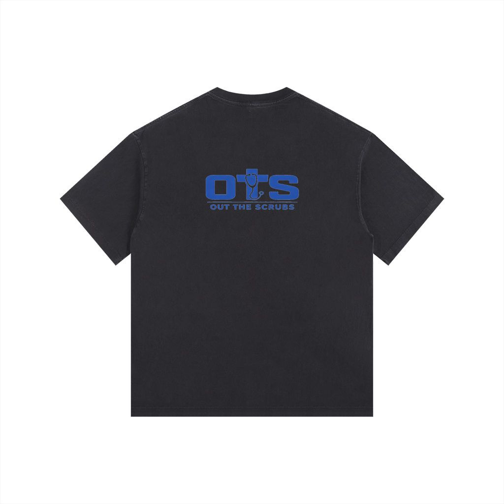 Vintage Washed Oversized Cotton T-Shirt